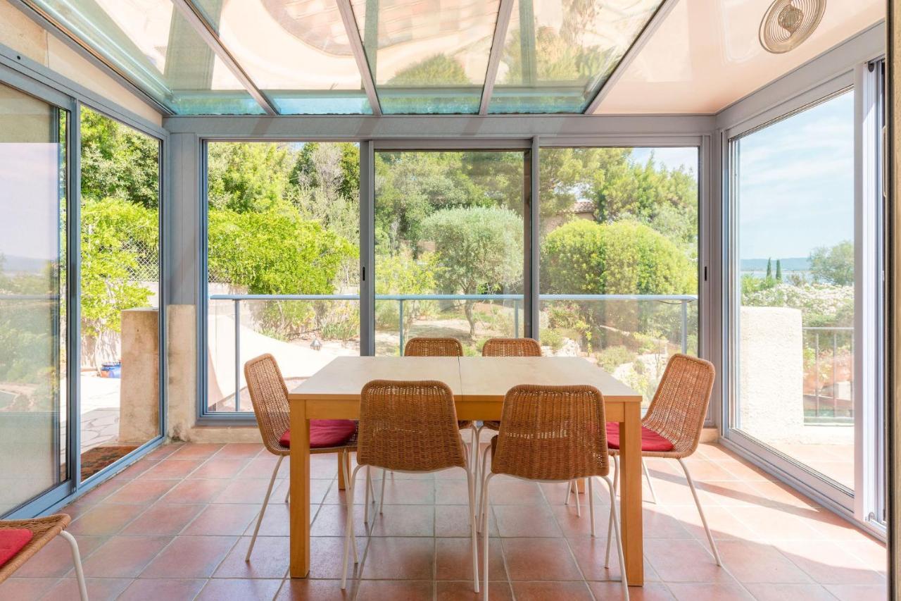 Villa Vue Mer Presqu'Ile De Giens Avec Piscine Hyères Exterior foto